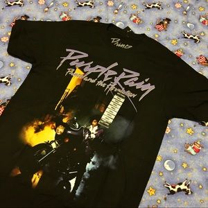 prince purple rain shirt (nwt)